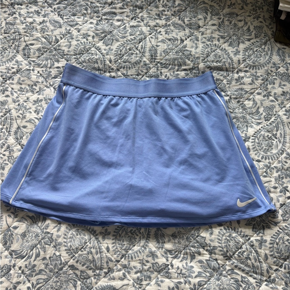 Nike Women's Skirt in Periwinkle with White Swoosh
